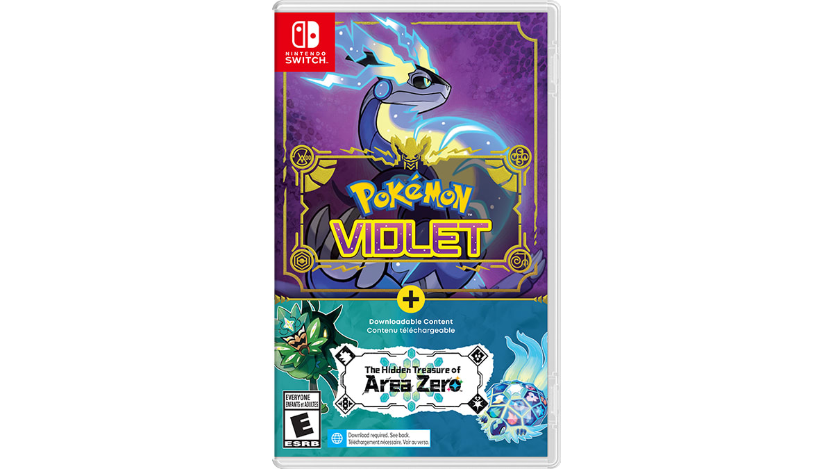 Pokémon™ Violet + The Hidden Treasure of Area Zero Bundle (Game+